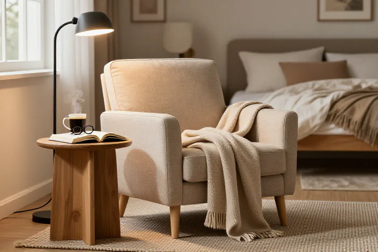 How to Create a Bedroom Reading Corner You'll Actually Use