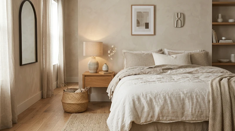 How to Make a Bedroom Feel More Natural, Warm, and Grounded